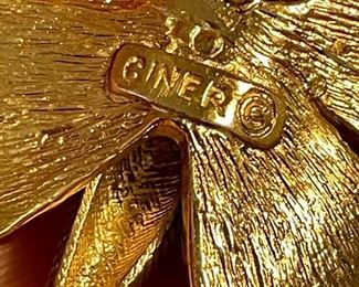 Lots of Costume Jewelry At This Sale! (detail on Butterfly Pin)