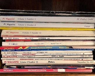 Assorted PC Magazines!  Make an appointment today!