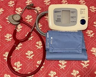 Item 51:  LifeSource Blood Press Cuff & Stethoscope:  $52