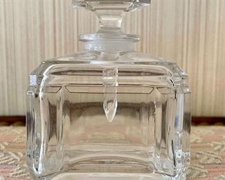 Item 54:  Baccarat Perfume Bottle with Glass Stopper - 3": $55