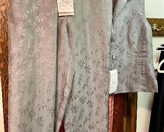 Item 301:  Giorgio Armani Silk Set - pants and sleeveless shirt (NWT):  