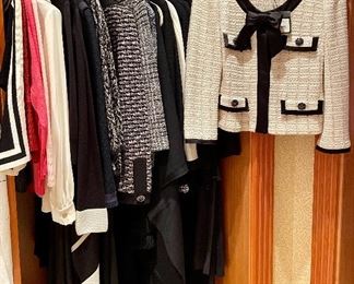 St. John's Clothing!  A whole closet! Amazing suits and blazers!