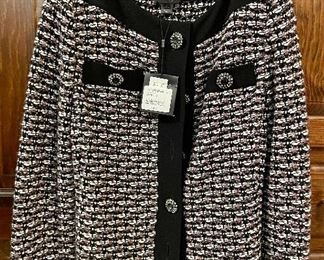 Item 542:  St. John's Blazer (size 8 - NWT):  $500