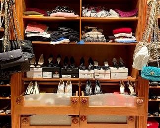 Designer Clothes, Shoes, & Bags! Make an appointment now! 