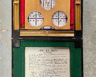 Item 68:  Po-Ke-No Game:  $18