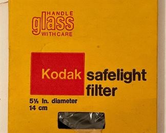 Item 71:  Kodak Safelight Filter:  $15
