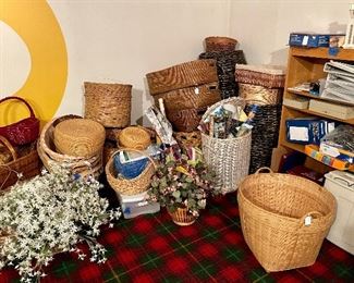 Baskets Galore!  Make an appointment to shop today!