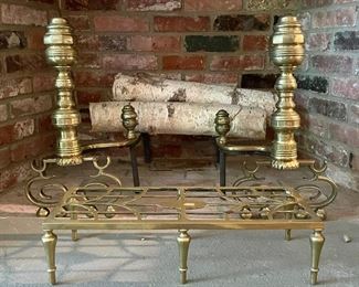 Item 134:  Fireplace Grate (front):    $45                                                