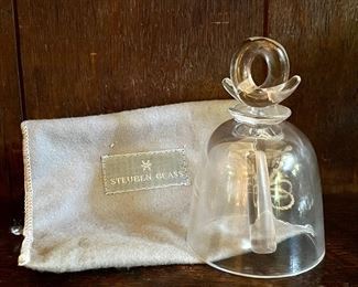 Item 142:  Steuben Bell - 4": $58