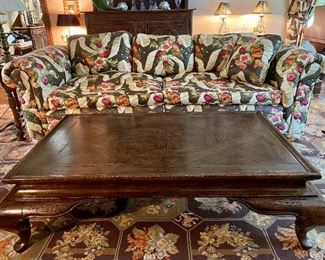 Item 144:  Don Russo Coffee Table - 54"l x 33.5"w x 15"h:  $345