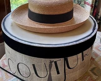 Item 323:  Kaminski Hat with Box: $95