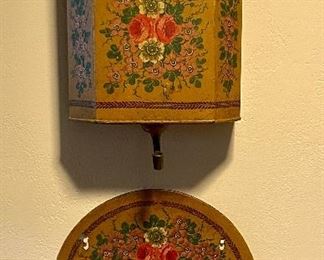 Item 356:  Antique Tin Containers:  $95 for pair