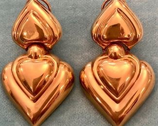 Item 296:  11.4 Grams, 14 K gold (hollow):  $425.00