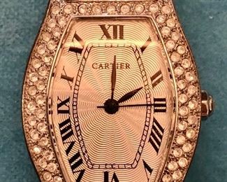 Item 433:  Make believe - for fun only, Cartier Watch: $30
