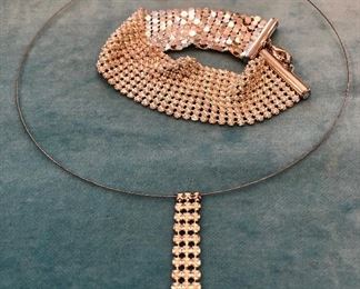 Item 431:  3-Piece Set - Necklace, Bracelet and Earrings: $18