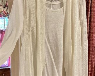 Item 473:  Eileen Fisher Tank Top:                                           Item 474:  Eileen Fisher Wrap:  