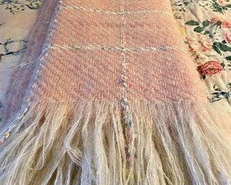 Item 513:  Mohair Throw:  $32