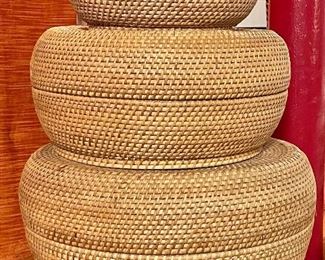 Item 569:  (3) Nesting Baskets:  $34