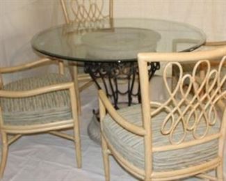 Rattan Style chairs 