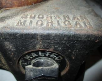 Name on waffle iron: Buchanan, Michigan