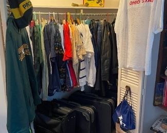 Men's Clothing & Luggage!