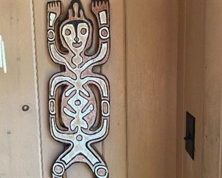 Vintage Papua New Guinea wood carving