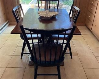 Vintage kitchen table and chairs 