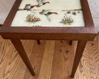 Vintage Resin tile tables
