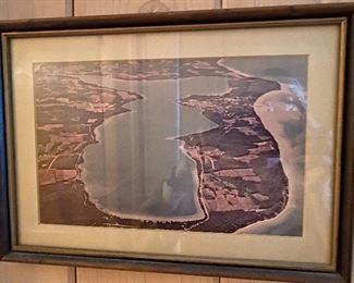 Vintage overhead - Lake Leelanau