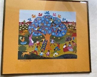 Mexican folk art paintings 1 of 6 pieces