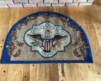 Hooked rug