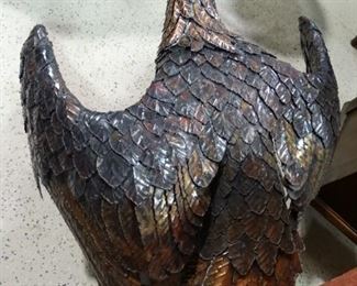 Copper Eagle Sculpture by Paul Albright