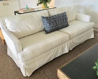 Mitchell Gold + Bob Williams Sofa w/Mitchell Gold + Bob Williams Slipcover 