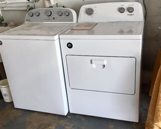 Whirlpool Washer and Dryer 