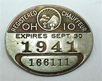 Lot 092
1941 Chauffeurs pin