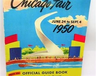 Lot 135
1950 Chicago Fair Guide book