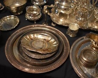 Lots of Beautiful Antique and Vintage Silver Items in this sale!