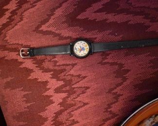 Collectible Donald Duck Walt Disney and Company Lorus Quartz Wrist Watch