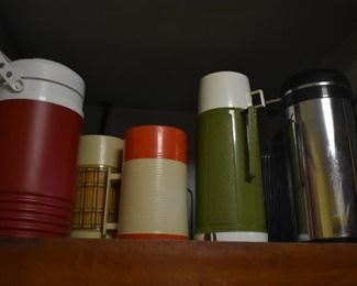 Very nice Collection of Vintage Thermoses