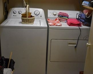 Amana Washer and Whirlpool Dryer