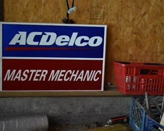 Vintage ACDelco Master Mechanic Sign