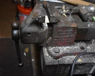 Bench Vise # 103R made by the Reed Company, Erie, Pennsylvania