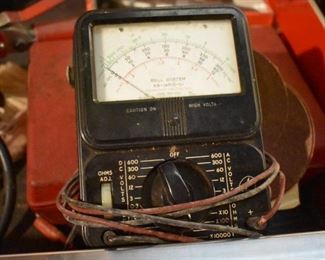 Vintage Bell System KS-14510-LI Overload Protector OHMS Per Volt Reader
