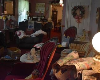 Loads of Victorian Furniture, Quilts and More!