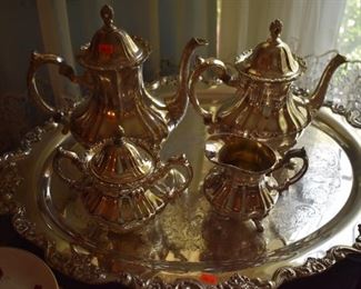 Gorgeous Silver Tea Set