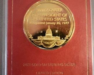 Vintage 1977 Presidential Inaugural Eyewitness Medal