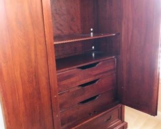 Ethan Allen clothes armoire