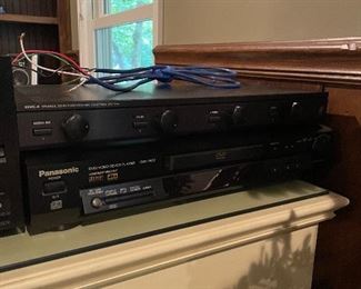 Receivers and DVD player