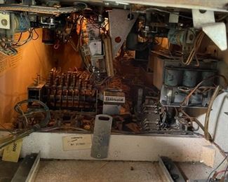 1974 Williams Lucky Ace Pinball Machine Vintage Original Pin Ball 71x24.5x53in HxWxD