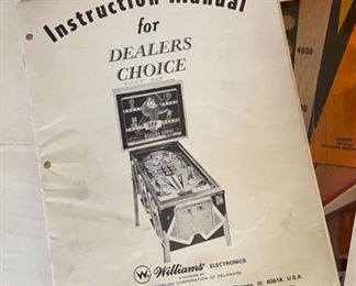 1974 Williams Lucky Ace Pinball Machine Vintage Original Pin Ball 71x24.5x53in HxWxD